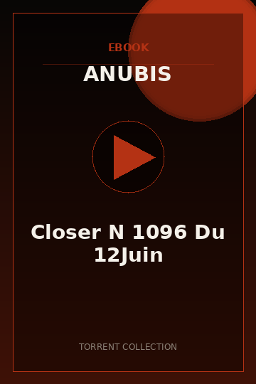 Closer N 1096 Du 12Juin