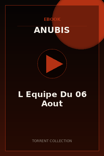 L Equipe Du 06 Aout