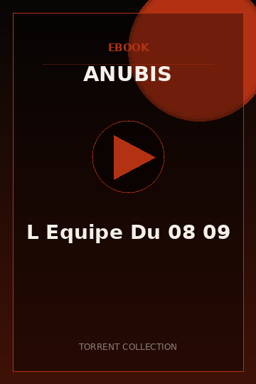 L Equipe Du 08 09