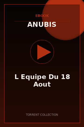 L Equipe Du 18 Aout