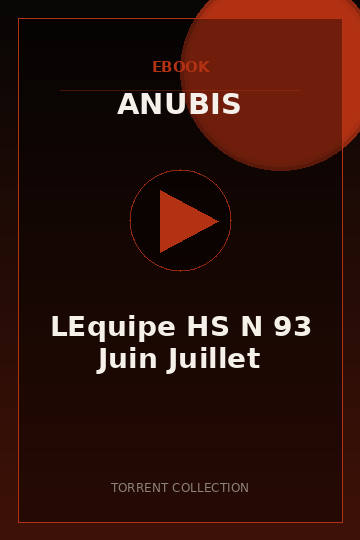 LEquipe HS N 93 Juin Juillet