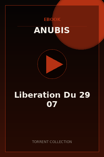 Liberation Du 29 07