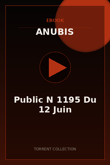 Public N 1195 Du 12 Juin