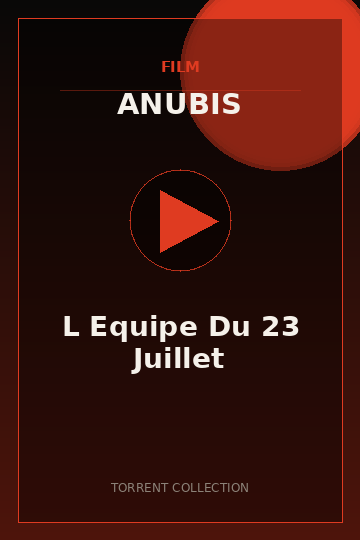 L Equipe Du 23 Juillet