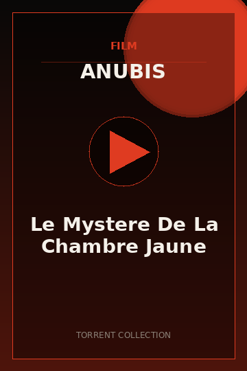 Le Mystere De La Chambre Jaune