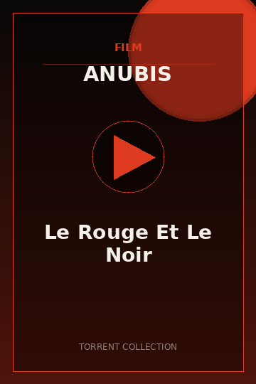 Le Rouge Et Le Noir