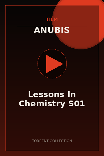 Lessons In Chemistry S01