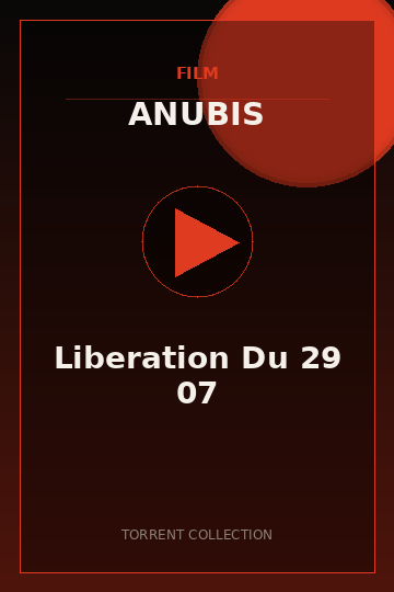 Liberation Du 29 07