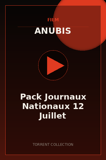 Pack Journaux Nationaux 12 Juillet