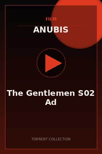 The Gentlemen S02 Ad