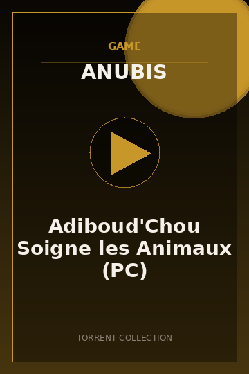 Adiboud'Chou Soigne les Animaux (PC)