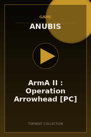 ArmA II : Operation Arrowhead [PC]