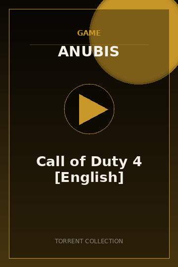 Call of Duty 4 [English]