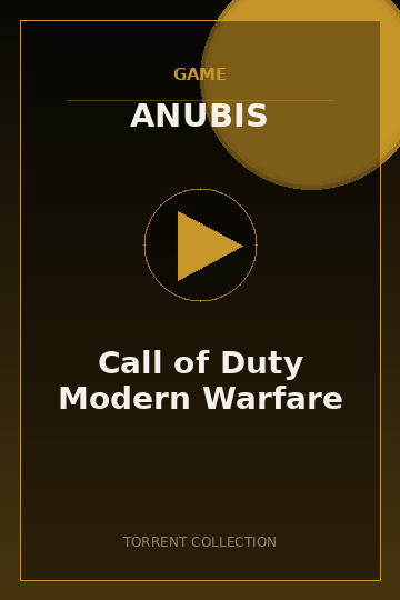 Call of Duty Modern Warfare