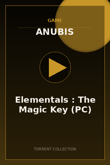 Elementals : The Magic Key (PC)