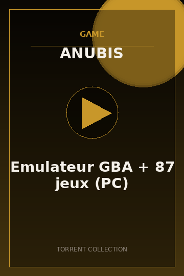 Emulateur GBA + 87 jeux (PC)
