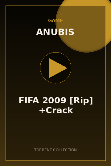 FIFA 2009 [Rip] +Crack