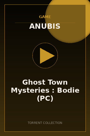 Ghost Town Mysteries : Bodie (PC)
