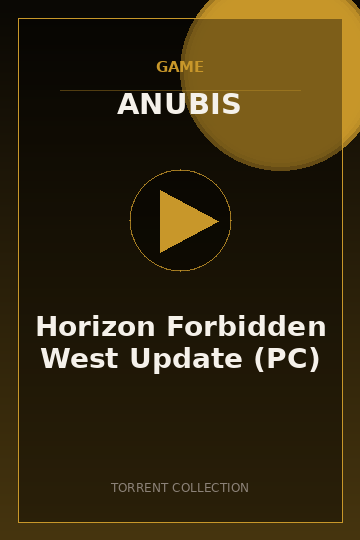 Horizon Forbidden West Update (PC)