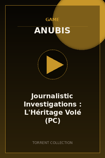 Journalistic Investigations : L'Héritage Volé (PC)