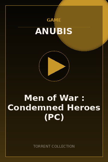 Men of War : Condemned Heroes (PC)