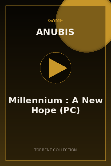 Millennium : A New Hope (PC)