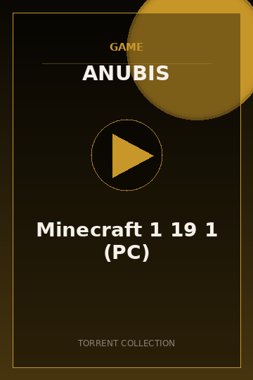 Minecraft 1 19 1 (PC)