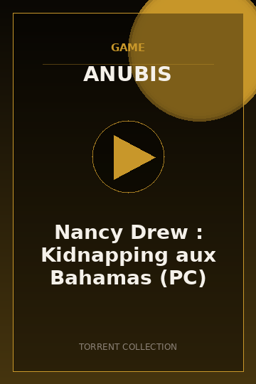 Nancy Drew : Kidnapping aux Bahamas (PC)