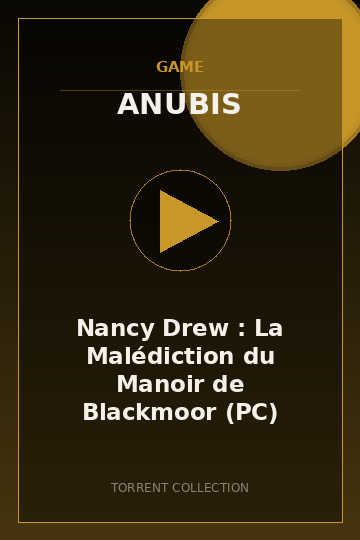 Nancy Drew : La Malédiction du Manoir de Blackmoor (PC)