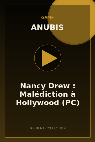 Nancy Drew : Malédiction à Hollywood (PC)