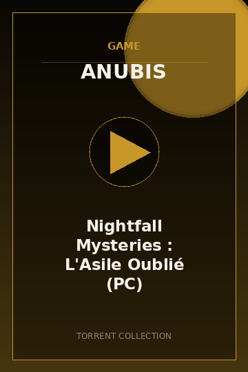 Nightfall Mysteries : L'Asile Oublié (PC)