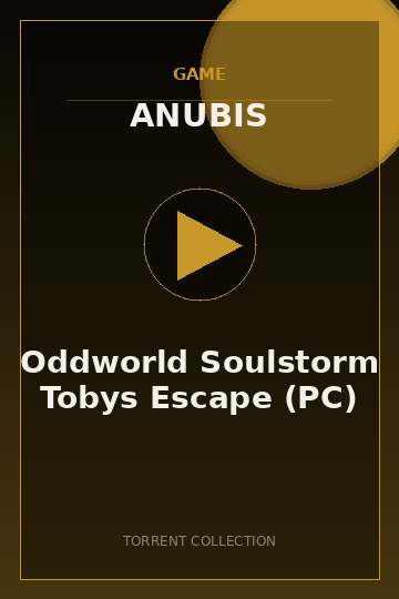 Oddworld Soulstorm Tobys Escape (PC)
