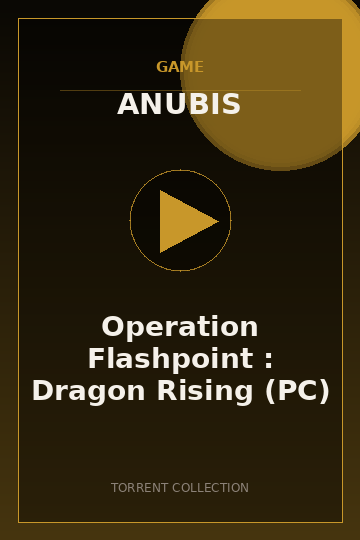 Operation Flashpoint : Dragon Rising (PC)