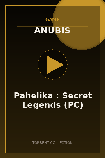 Pahelika : Secret Legends (PC)