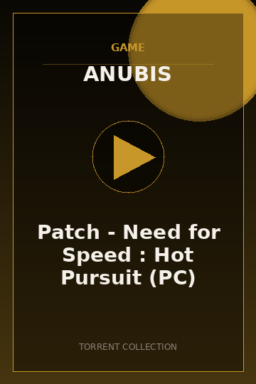 Patch - Need for Speed : Hot Pursuit (PC)