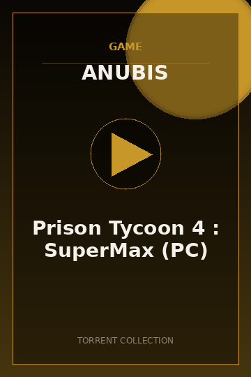 Prison Tycoon 4 : SuperMax (PC)
