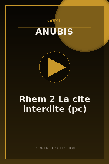 Rhem 2 La cite interdite (pc)