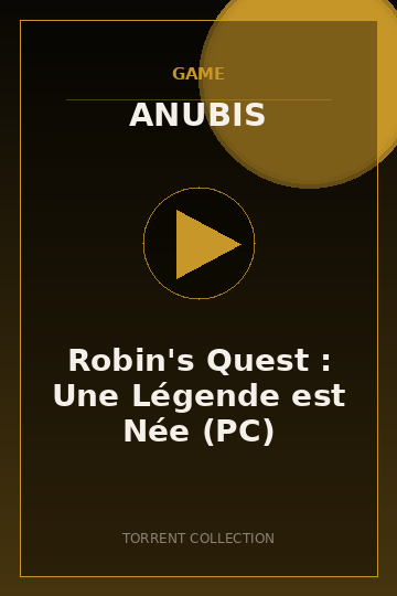 Robin's Quest : Une Légende est Née (PC)