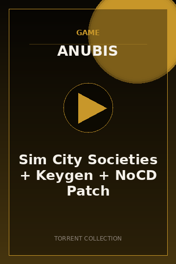 Sim City Societies + Keygen + NoCD Patch