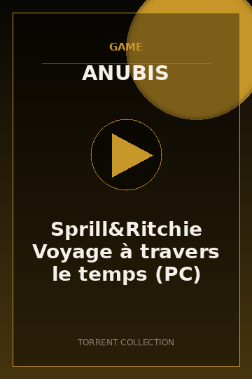 Sprill&Ritchie Voyage à travers le temps (PC)