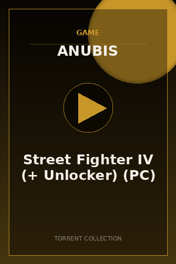 Street Fighter IV (+ Unlocker) (PC)