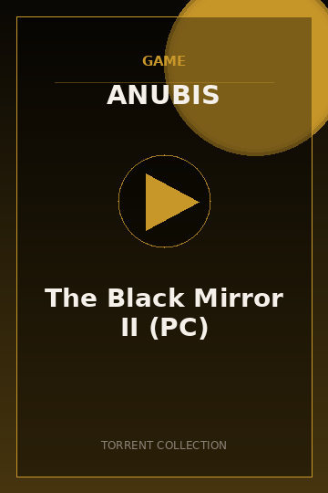 The Black Mirror II (PC)