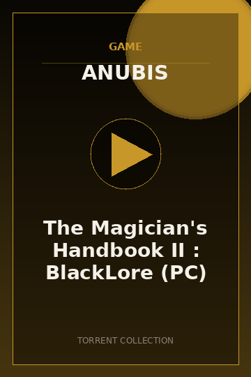 The Magician's Handbook II : BlackLore (PC)