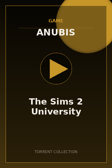 The Sims 2 University