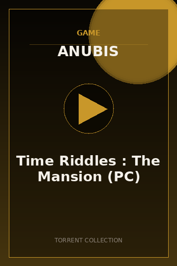 Time Riddles : The Mansion (PC)