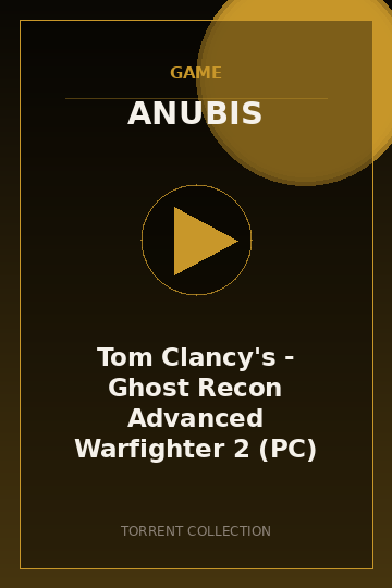 Tom Clancy's - Ghost Recon Advanced Warfighter 2 (PC)