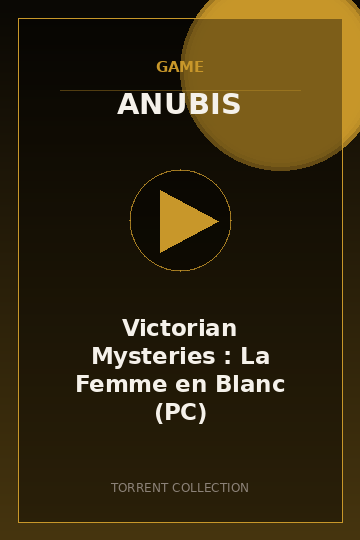 Victorian Mysteries : La Femme en Blanc (PC)