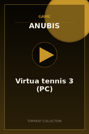 Virtua tennis 3 (PC)