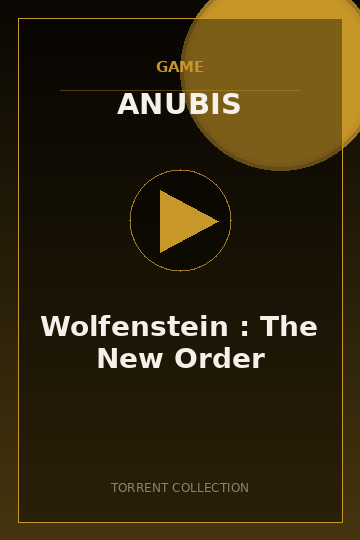 Wolfenstein : The New Order