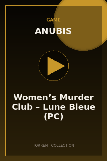 Women’s Murder Club – Lune Bleue (PC)